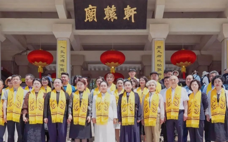 全聯(lián)女企業(yè)家商會走進(jìn)黃帝陵溯源尋根、凝心鑄魂