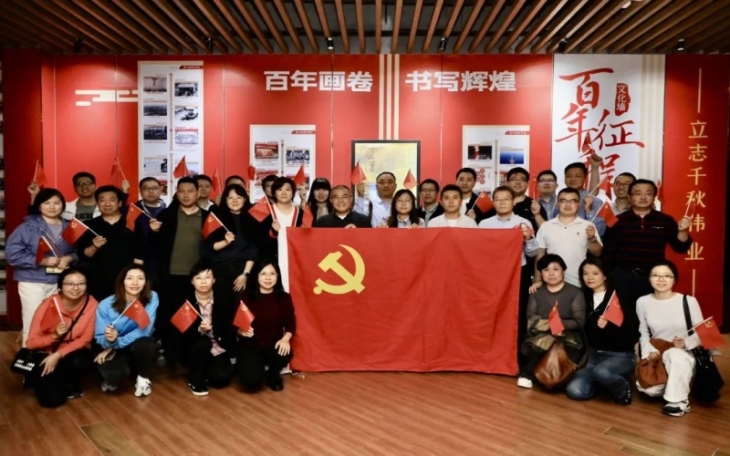 黨建陣地 - 厚植愛國情懷 汲取奮進(jìn)力量 融誠物產(chǎn)集團本部黨支部組織觀影活動