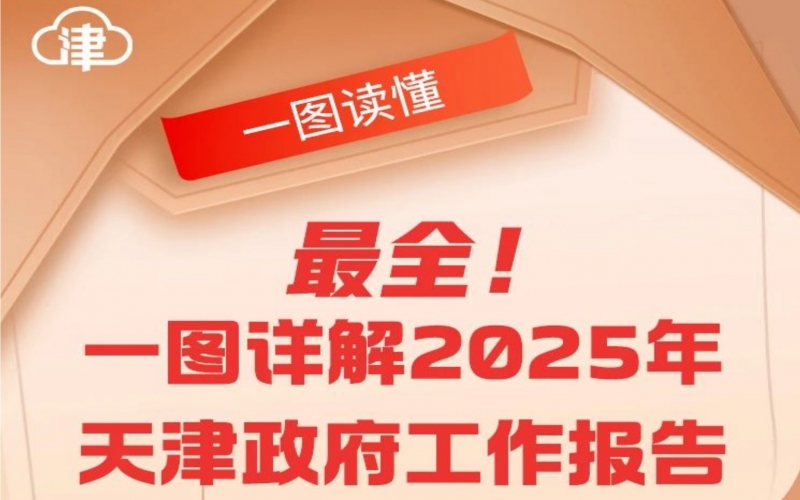一圖讀懂 - 政府工作報告圖解版！2025，天津這樣干！